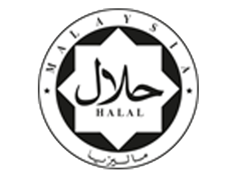 Halal certification badge